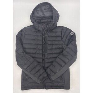 Abercrombie & Fitch Down Puffer Jacket Mens Small All Season Lightweight Black